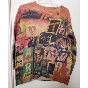 Artistic Multicolor Women's Sweater